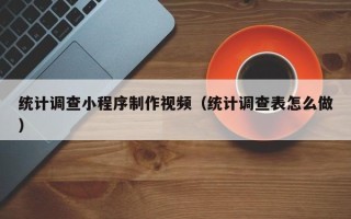 澳门统计调查小程序制作视频（统计调查表怎么做）